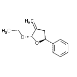 CAS#: 128891-93-0， (2S,5S)-2-Ethoxy-3-Methylene-5-Phenyltetrahydrofuran