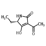 CAS#: 128892-51-3， (5S)-3-Acetyl-5-Ethyl-4-Hydroxy-1,5-Dihydro-2H-Pyrrol-2-One
