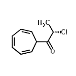 CAS#: 128913-26-8， (2S)-2-Chloro-1-(2,4,6-Cycloheptatrien-1-Yl)-1-Propanone