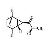 CAS#: 128913-30-4， [3(S)-(1alpha,2beta,3beta,4beta,5alpha)]-2-Chloro-1-Tricyclo[3.2.1.02,4]Oct-3-Yl-1-Propanone