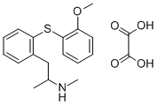 CAS#: 128959-23-9， 1-[2-(2-Methoxyphenyl)Sulfanylphenyl]-N-Methylpropan-2-Amine ethanedioate
