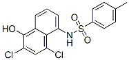 CAS 登录号:129-41-9, N-(6,8-二氯-5-羟基萘-1-基)-4-甲基苯磺酰胺
