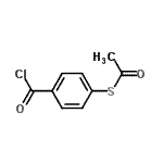 CAS 登录号：129018-26-4， S-[4-(氯甲酰基)苯基]硫代乙酸酯