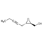 CAS#: 129083-14-3， [(2S,3S)-3-(2-Pentyn-1-Yl)-2-Oxiranyl]Methanol