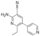 CAS#: 129090-38-6， 2-Amino-6-Ethyl-5-Pyridin-4-Ylpyridine-3-Carbonitrile