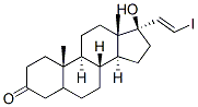 CAS#: 129163-98-0， (5S,8R,9S,10S,13S,14S)-17-Hydroxy-17-[(E)-2-Iodoethenyl]-10,13-Dimethyl-2,4,5,6,7,8,9,11,12,14,15,16-Dodecahydro-1H-Cyclopenta[a]Phenanthren-3-One