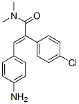 CAS#: 129242-88-2， (E)-3-(4-Aminophenyl)-2-(4-Chlorophenyl)-N,N-Dimethylprop-2-Enamide