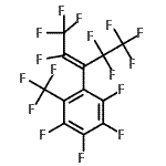CAS#: 129246-68-0， 1,2,3,4-Tetrafluoro-5-[(2E)-1,1,1,2,4,4,5,5,5-Nonafluoro-2-Penten-3-Yl]-6-(Trifluoromethyl)Benzene