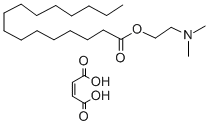 CAS#: 129320-10-1， 2-(Dimethylamino)ethyl hexadecanoate (Z)-2-butenedioate (1:1)