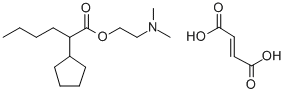 CAS#: 129344-92-9， But-2-Enedioic Acid, 2-Dimethylaminoethyl 2-Cyclopentylhexanoate