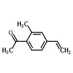 CAS#: 129361-34-8， 1-(2-Methyl-4-Vinylphenyl)Ethanone