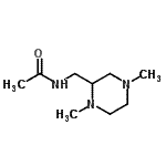 CAS#: 129437-92-9， N-[(1,4-Dimethyl-2-Piperazinyl)Methyl]Acetamide