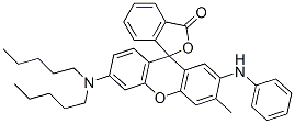 CAS#: 129473-78-5， 6'-(Dipentylamino)-3'-Methyl-2'-(Phenylamino)-Spiro[Isobenzofuran-1(3H),9'-[9H]Xanthen]-3-One