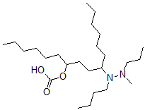 CAS#: 129480-26-8， 10-[Butyl-(Methyl-Propylamino)Amino]Hexadecan-7-Yl Hydrogen Carbonate