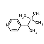 CAS#: 129548-86-3， 4-[1-(Trimethylsilyl)Ethyl]Pyridine