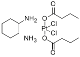 CAS#: 129551-91-3， (OC-6-43)-Amminebis(butanoato-O)dichloro(cyclohexanamine)platinum