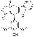 CAS#: 129564-92-7， (5R-cis)-5,6,11,11alpha-Tetrahydro-5-(4-Hydroxy-3,5-Dimethoxyphenyl)-1H,3H-Oxazolo(3',4':1,6)Pyrido(3,4-b)Indol-3-One