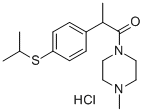 CAS#: 129603-00-5， 1-(4-Methylpiperazin-1-Yl)-2-(4-Propan-2-Ylsulfanylphenyl)Propan-1-One Hydrochloride