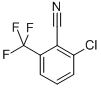 structure of CAS# 129604-28-0, 2-Chloro-6-(Trifluoromethyl)-Benzonitrile;2-CHLORO-6-(TRIFLUOROMETHYL)BENZONITRILE;3-Chloro-2-Cyanobenzotrifluoride