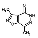 CAS#: 129663-22-5， 3,7-Dimethyl[1,2]Oxazolo[4,5-d]Pyridazin-4(5H)-One