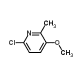 CAS#: 129692-13-3， 6-Chloro-3-Methoxy-2-Methylpyridine