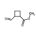 CAS#: 129740-69-8， Methyl 2-Formylcyclobutanecarboxylate