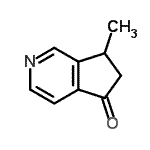 CAS#: 129893-31-8， 7-Methyl-6,7-Dihydro-5H-Cyclopenta[c]Pyridin-5-One