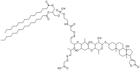 CAS#: 129966-52-5， Digoxin-phosphatidylethanolamine conjugate