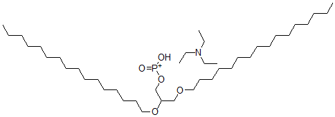 CAS#: 129983-81-9， Triethylammonium 1,2-di-O-hexadecyl-glycero-3-H-phosphonate