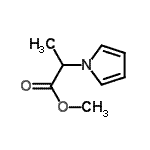 CAS#: 130016-69-2， Methyl 2-(1H-Pyrrol-1-Yl)Propanoate