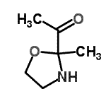 CAS#: 130028-27-2， 1-(2-Methyl-1,3-Oxazolidin-2-Yl)Ethanone
