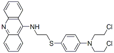 CAS#: 130031-48-0， N-[2-[4-[Bis(2-Chloroethyl)Amino]Phenyl]Sulfanylethyl]Acridin-9-Amine