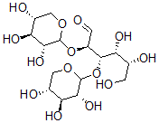 CAS#: 130192-65-3， (2R,3S,4R,5R)-4,5,6-Trihydroxy-2,3-Bis[[(3R,4S,5R)-3,4,5-Trihydroxyoxan-2-Yl]Oxy]Hexanal