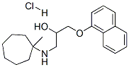 CAS#: 130260-27-4， 1-[(1-Methylcycloheptyl)Amino]-3-Naphthalen-1-Yloxypropan-2-Ol Hydrochloride