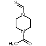 CAS#: 130317-92-9， 4-Acetyl-1-piperazinecarbothialdehyde