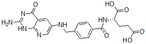 CAS#: 130327-67-2， (2S)-2-[[4-[[(2-Amino-4-Oxo-1H-Pyrido[5,6-e]Pyrimidin-6-Yl)Amino]Methyl]Benzoyl]Amino]Pentanedioic Acid