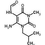 CAS#: 130332-59-1， N-(6-Amino-1-Isobutyl-3-Methyl-2,4-Dioxo-1,2,3,4-Tetrahydro-5-Pyrimidinyl)Formamide