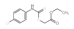 CAS#: 13037-08-6， Ethyl [[[(4-Chlorophenyl)Amino]Thioxomethyl]Thio]Acetate