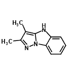 CAS#: 130436-65-6， 2,3-Dimethyl-4H-Pyrazolo[1,5-a]Benzimidazole