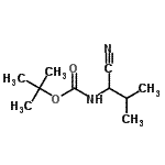 CAS#: 130457-35-1， 2-Methyl-2-Propanyl (1-Cyano-2-Methylpropyl)Carbamate