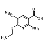 CAS#: 130484-87-6， 2-Amino-5-Cyano-6-Ethoxynicotinic Acid