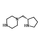 CAS#: 130516-62-0， 1-[(2S)-2-Pyrrolidinylmethyl]Piperazine