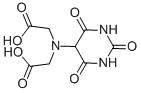 structure of CAS# 13055-06-6, Uramil-N,N-Diacetic Acid;2-[Carboxymethyl-(2,4,6-Trioxohexahydropyrimidin-5-Yl)Amino]Acetic Acid;2-[Carboxymethyl-(2,4,6-Trioxo-5-Hexahydropyrimidinyl)Amino]Acetic Acid;2-[Carboxymethyl-(2,4,6-Triketohexahydropyrimidin-5-Yl)Amino]Acetic Acid