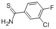 structure of CAS# 130560-97-3, 3-Chloro-4-Fluoro-Benzenecarbothioamide;Benzenecarbothioamide, 3-Chloro-4-Fluoro- (9CI);3-CHLORO-4-FLUOROBENZENE-1-CARBOTHIOAMIDE;3-CHLORO-4-FLUOROBENZENECARBOTHIOAMIDE