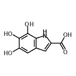 CAS#: 130570-39-7， 5,6,7-Trihydroxy-1H-Indole-2-Carboxylic Acid