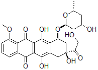 CAS#: 130592-19-7， (7S,9S)-6,9,11-Trihydroxy-9-(2-Hydroxyacetyl)-7-[(2R,4S,6R)-4-Hydroxy-6-Methyloxan-2-Yl]Oxy-4-Methoxy-8,10-Dihydro-7H-Tetracene-5,12-Dione