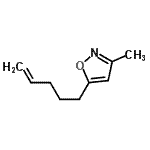 CAS#: 130628-71-6， 3-Methyl-5-(4-Penten-1-Yl)-1,2-Oxazole