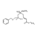 CAS#: 130675-12-6， Ethyl (2E,5R,7R)-8-(Benzyloxy)-7-Hydroxy-5-Methyl-5-Vinyl-2-Octenoate