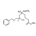 CAS#: 130675-13-7， Methyl (5R,7R)-8-(Benzyloxy)-7-Hydroxy-5-Methyl-5-Vinyloctanoate