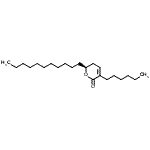 CAS#: 130676-64-1， (6S)-3-Hexyl-6-Undecyl-5,6-Dihydro-2H-Pyran-2-One